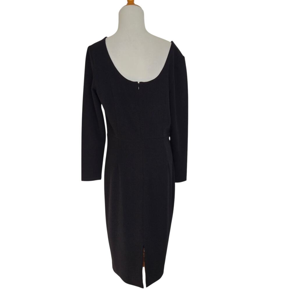 Dress The Population Women Sexy Sonia Sheath Dress Vamp Night Out Black Large - Picture 4 of 13